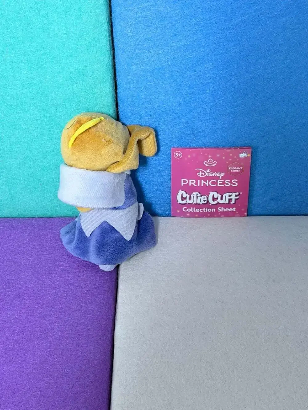 Disney Princess Cutie Cuff Aurora Plush Slap Bracelet